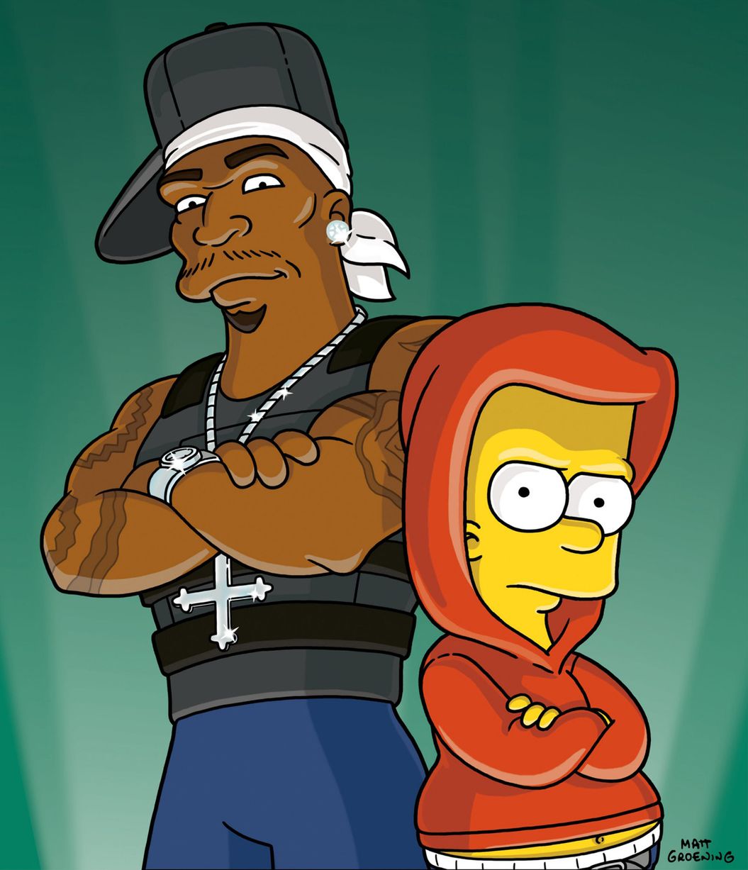 Simpsons Rapero El rapero 50 Cent sigue ganando dinero por su cameo en Los Simpson ...
