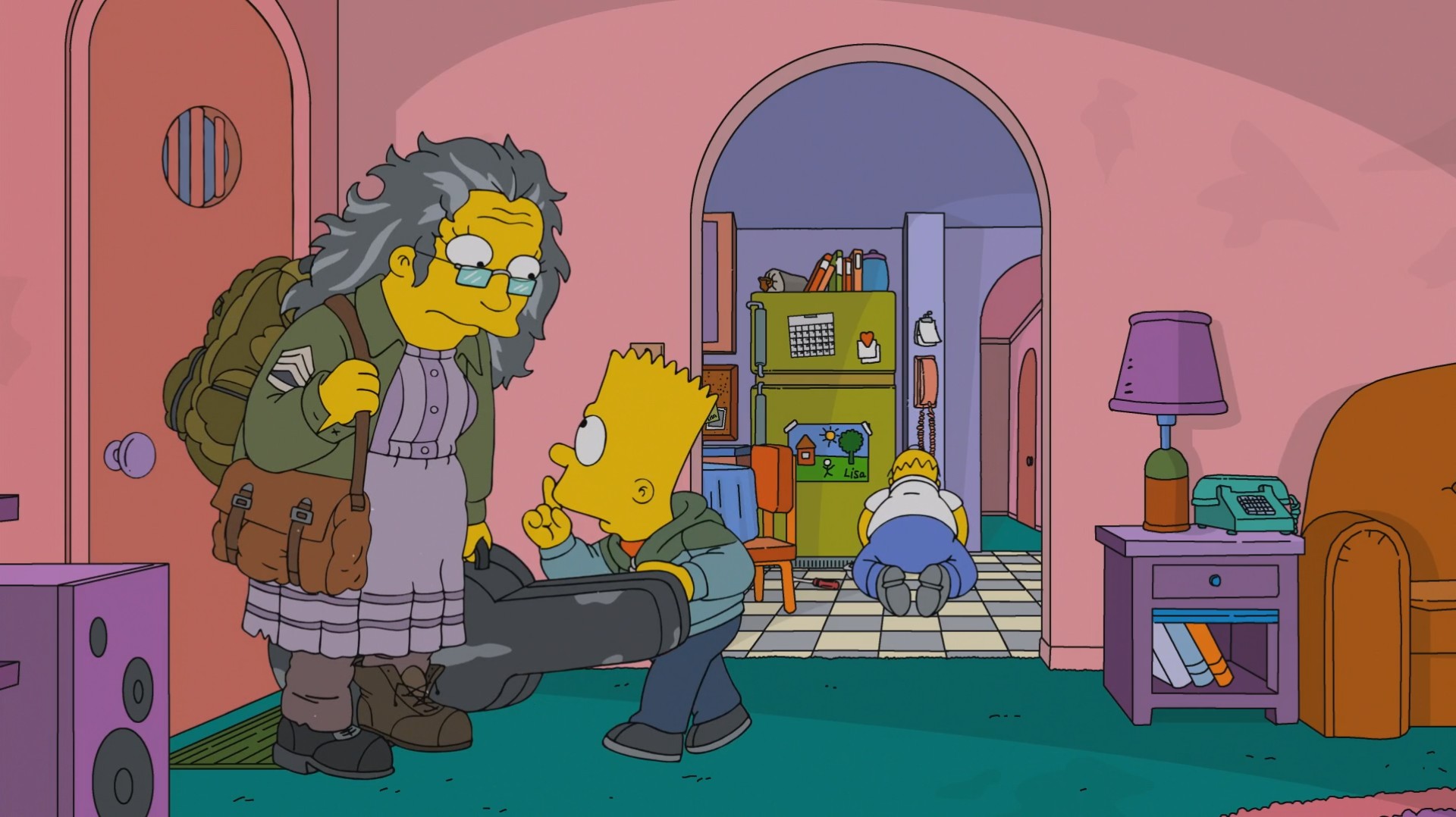 симпсоны (the simpsons) дом ужасов!. симпсоны хеллоуинский выпуск. The simpsons treehouse of horror xxiv. симпсоны циклоп. симпсоны (the simpsons) дом ужасов! великанша.